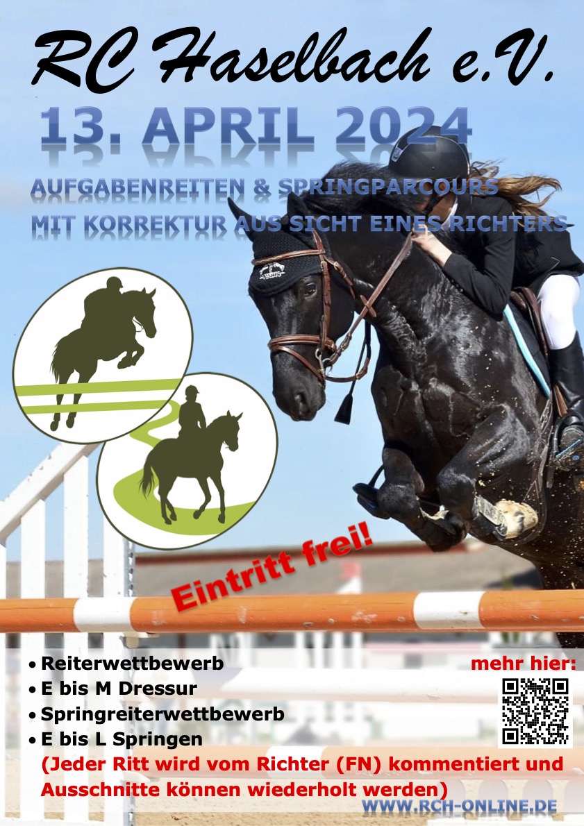 AUFGABENREITEN & SPRINGPARCOURS